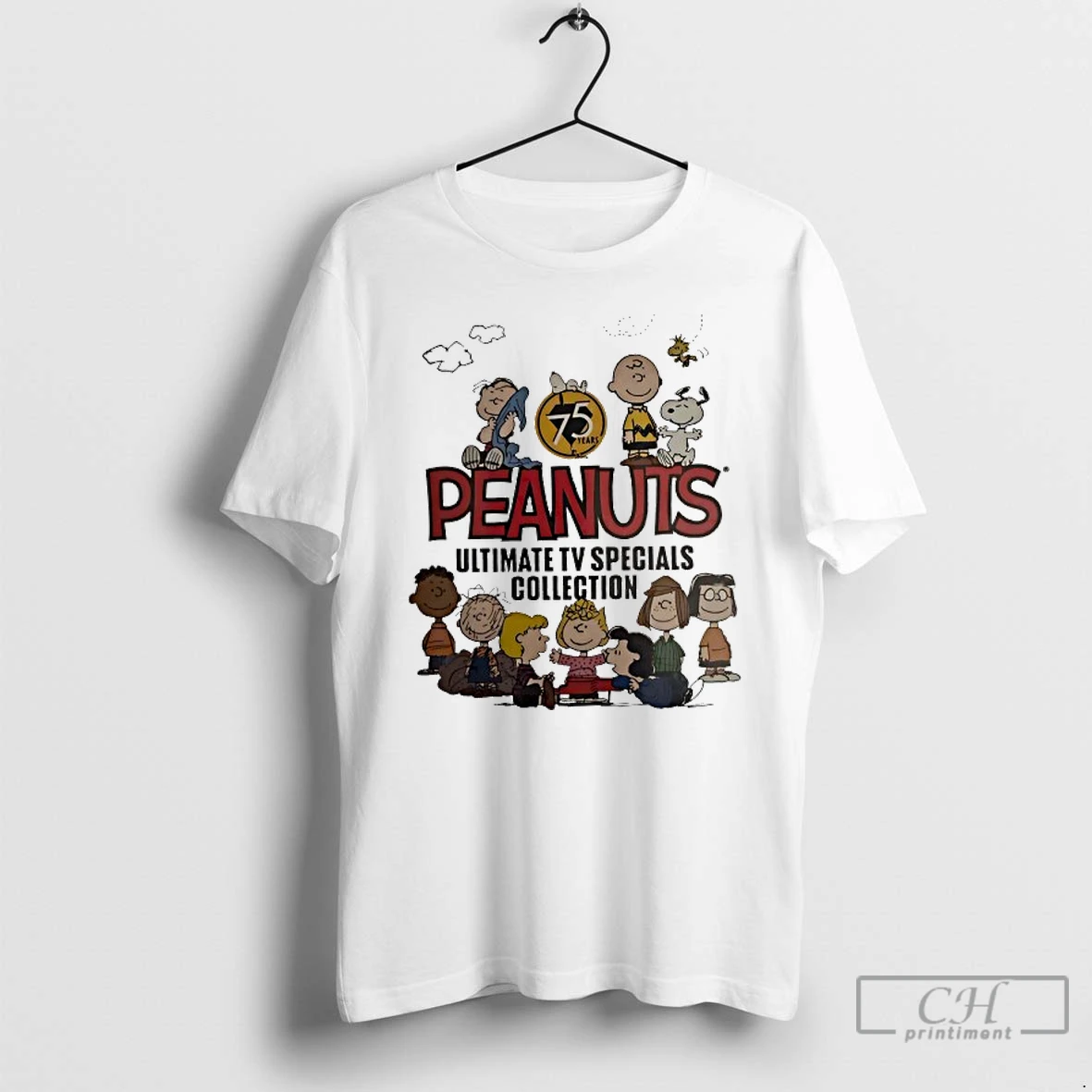 Classic Peanuts Ultimate Tv Specials Collection 75 Years Anniversary T Shirts Hoodie