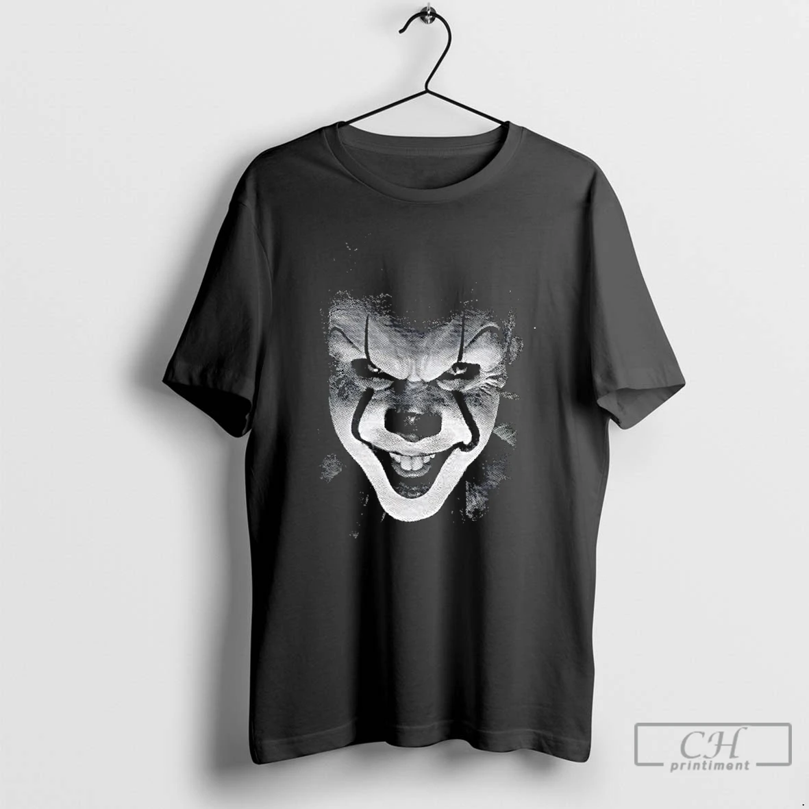 Classic Pennywise Big Face Graphic Halloween T Shirts Hoodie Longsleeve