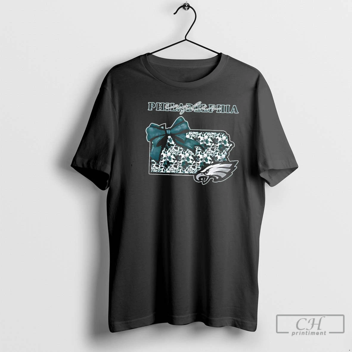 Classic Philadelphia Eagles Nfl Cozy State Bow 2025 T Shirts Hoodie