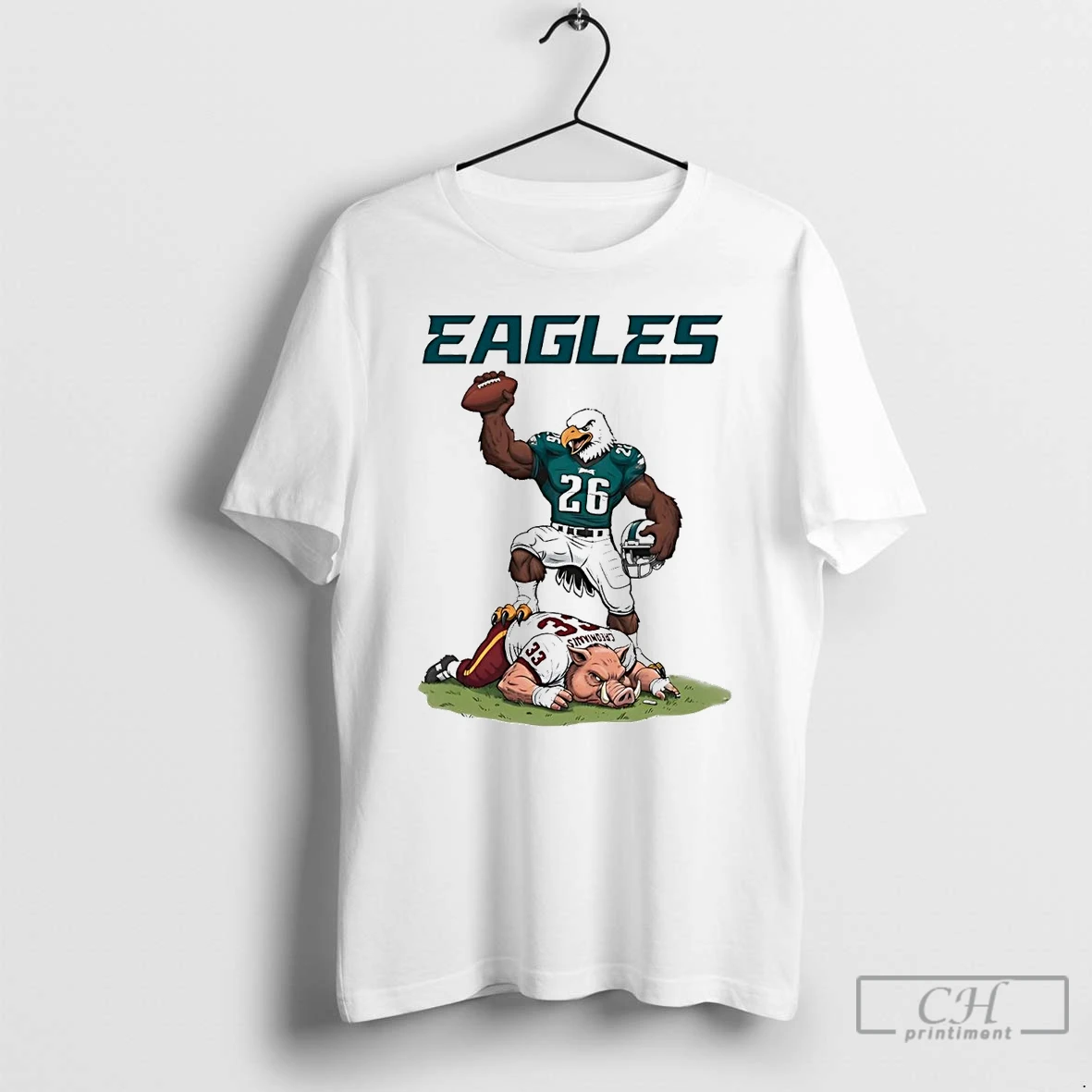 Classic Philadelphia Eagles Tread On Washington Commanders Mascot T Shirts Hoodie