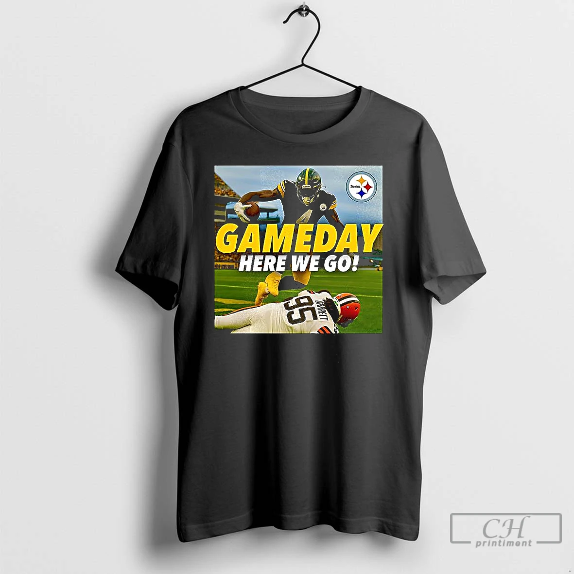 Classic Pittsburgh Steelers Vs Cleveland Browns Nfl 2025 Gameday Here We Go T Shirts Hoodie