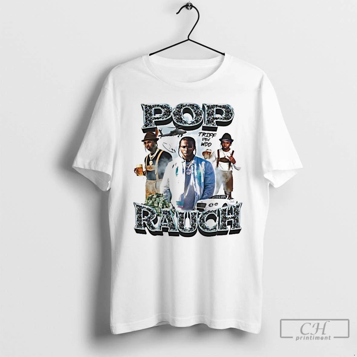 Classic Pop Smoke Pop Rauch T Shirts Hoodie