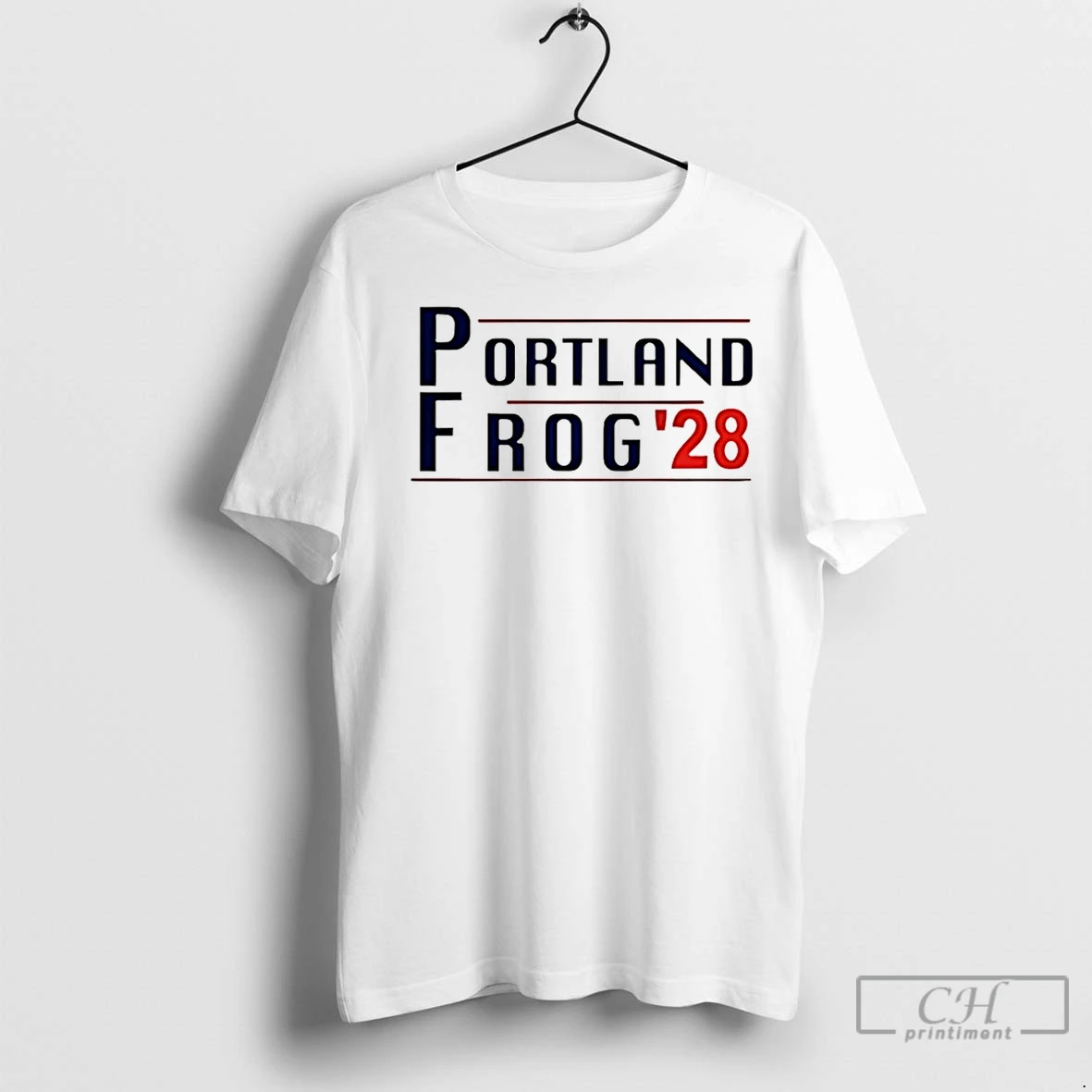 Classic Portland Frog 28 Funny T Shirt