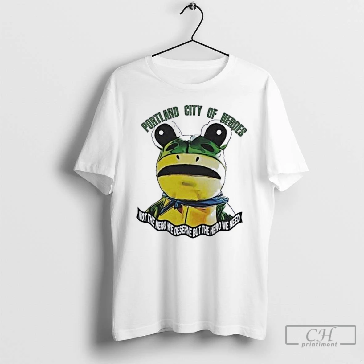 Classic Portland Frog City Of Heroes Not The Hero We Deserve But The Hero We Need T Shirts Hoodie