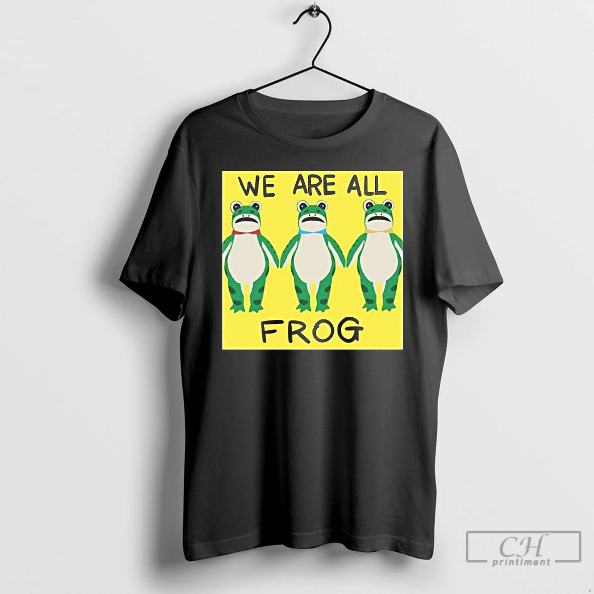 Classic Portland Frog We Are All Frog Long Sleve T Shirts Hoodie