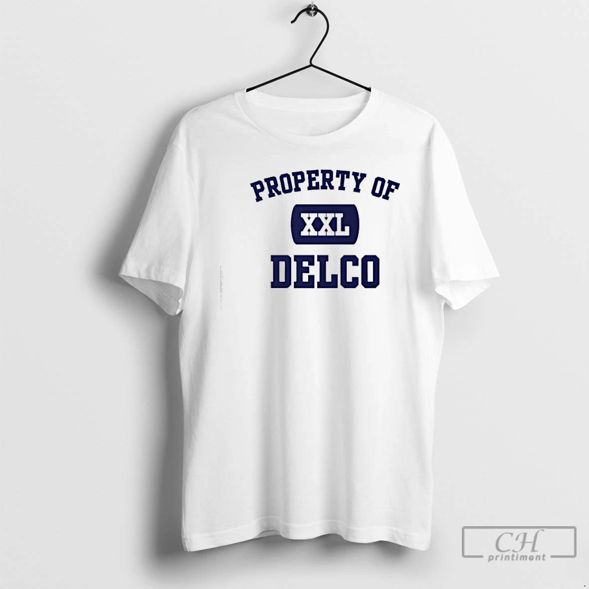 Classic Property Of Xxl Delco T Shirts Hoodie