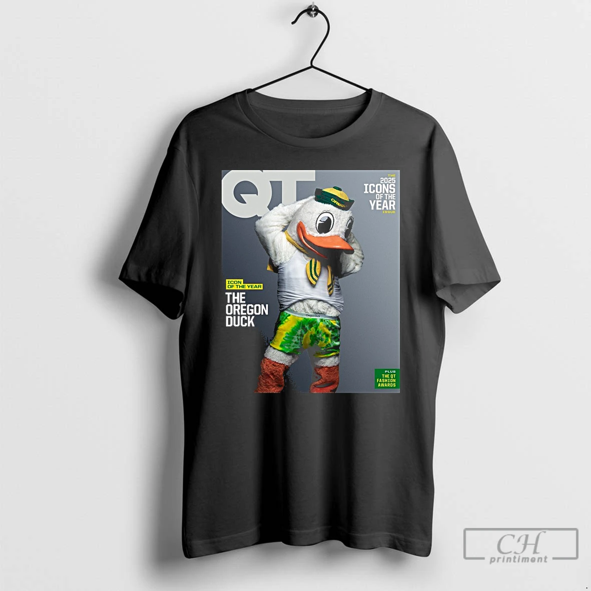 Classic Qt Icon Of The Year The Oregon Duck T Shirts Hoodie