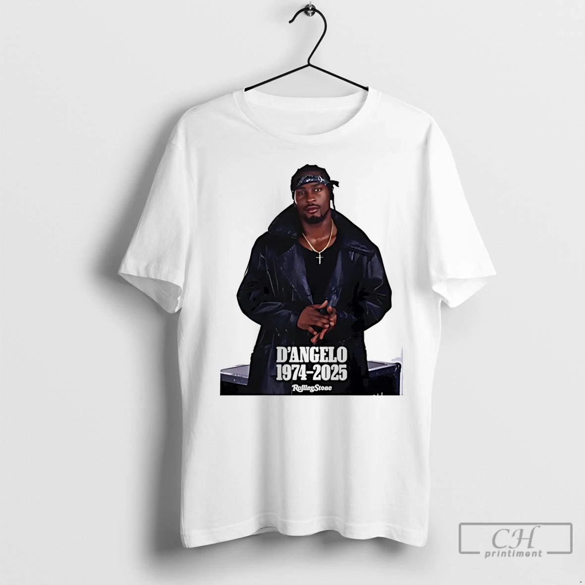 Classic Rip Dangelo Died At Age 51 1974 2025 T Shirt