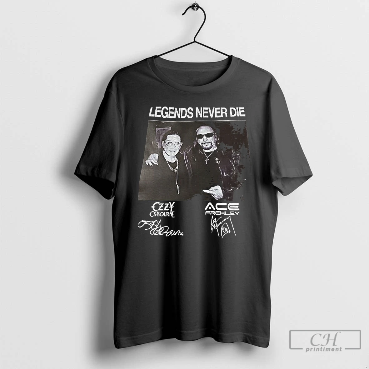 Classic Rip Ozzy And Ace Ozzy Orburne And Aces Frehley T Shirts Hoodie