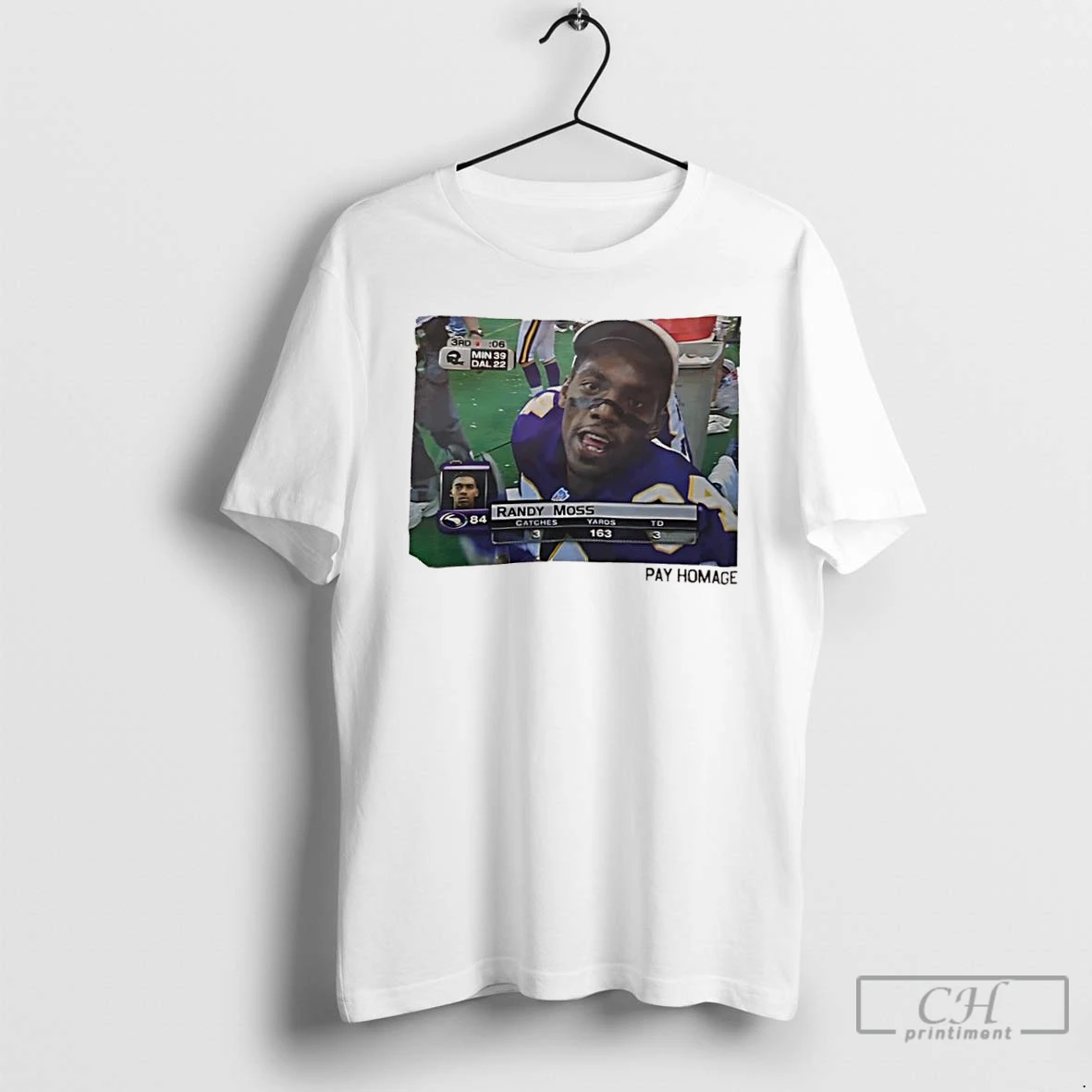 Classic Randy Moss Pay Homage Legend T Shirts Hoodie