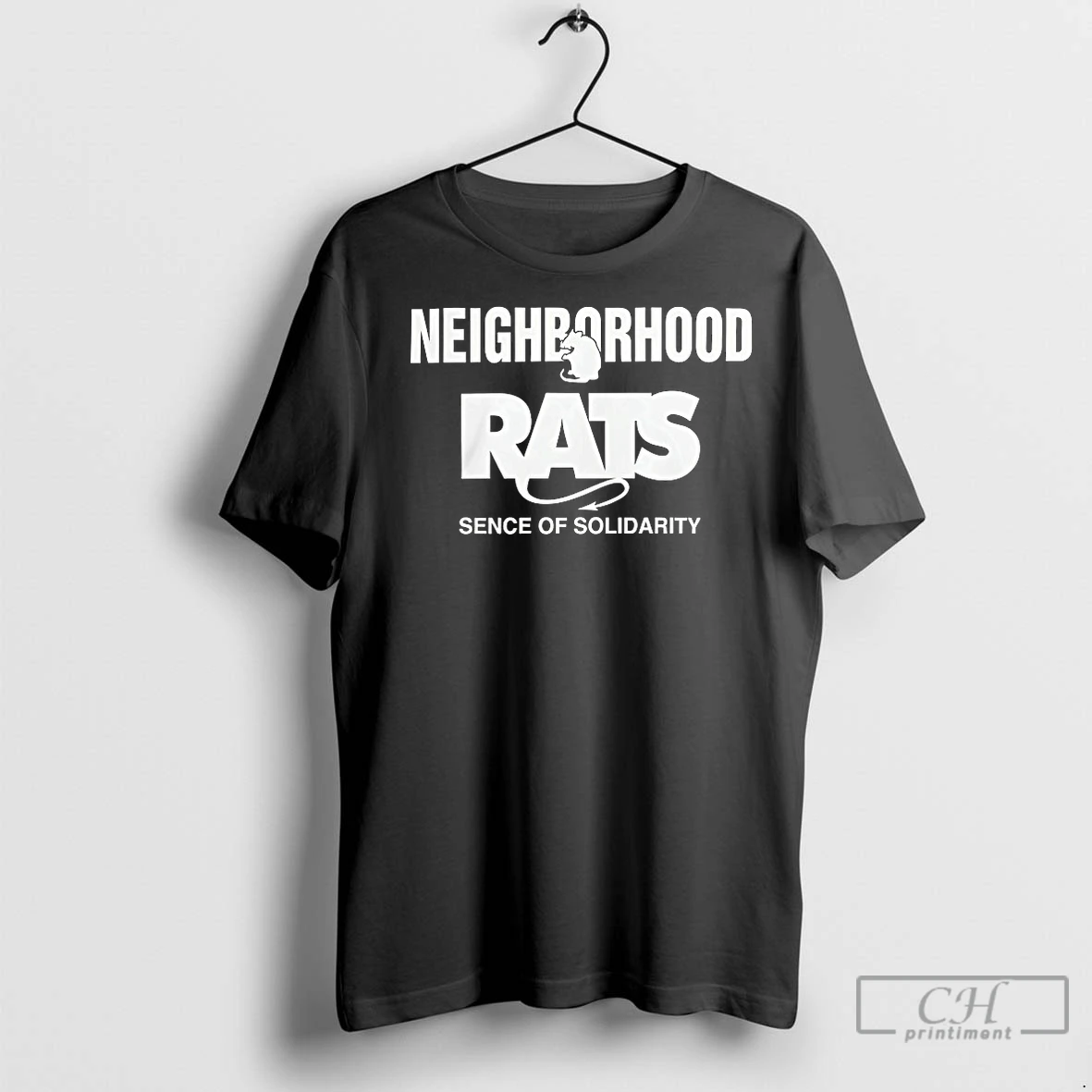 Classic Rats X Neighborhood Sense Of Solidarity T Shirt