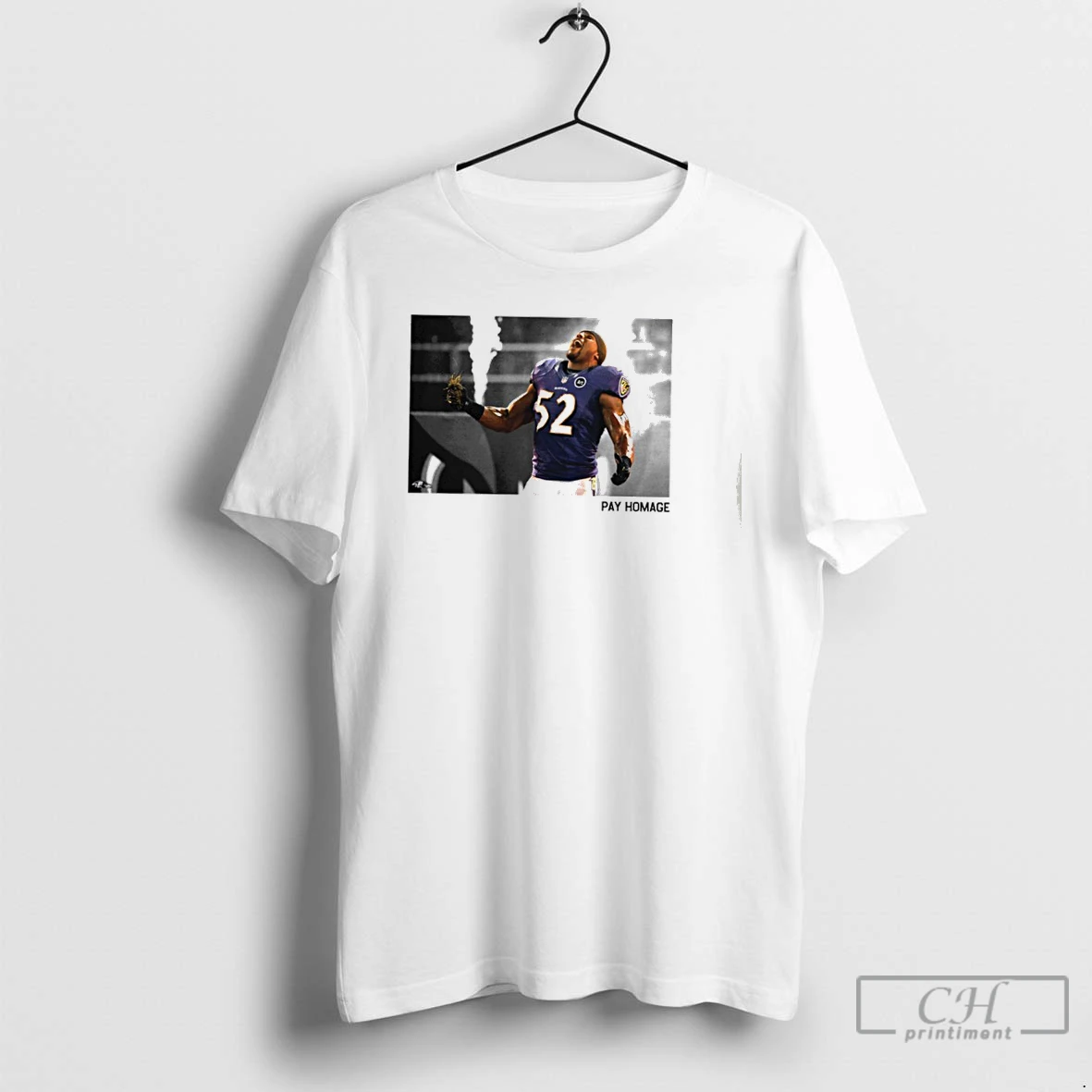 Classic Ray Lewis Baltimore Ravens Nfl Pay Homage Retro T Shirts Hoodie