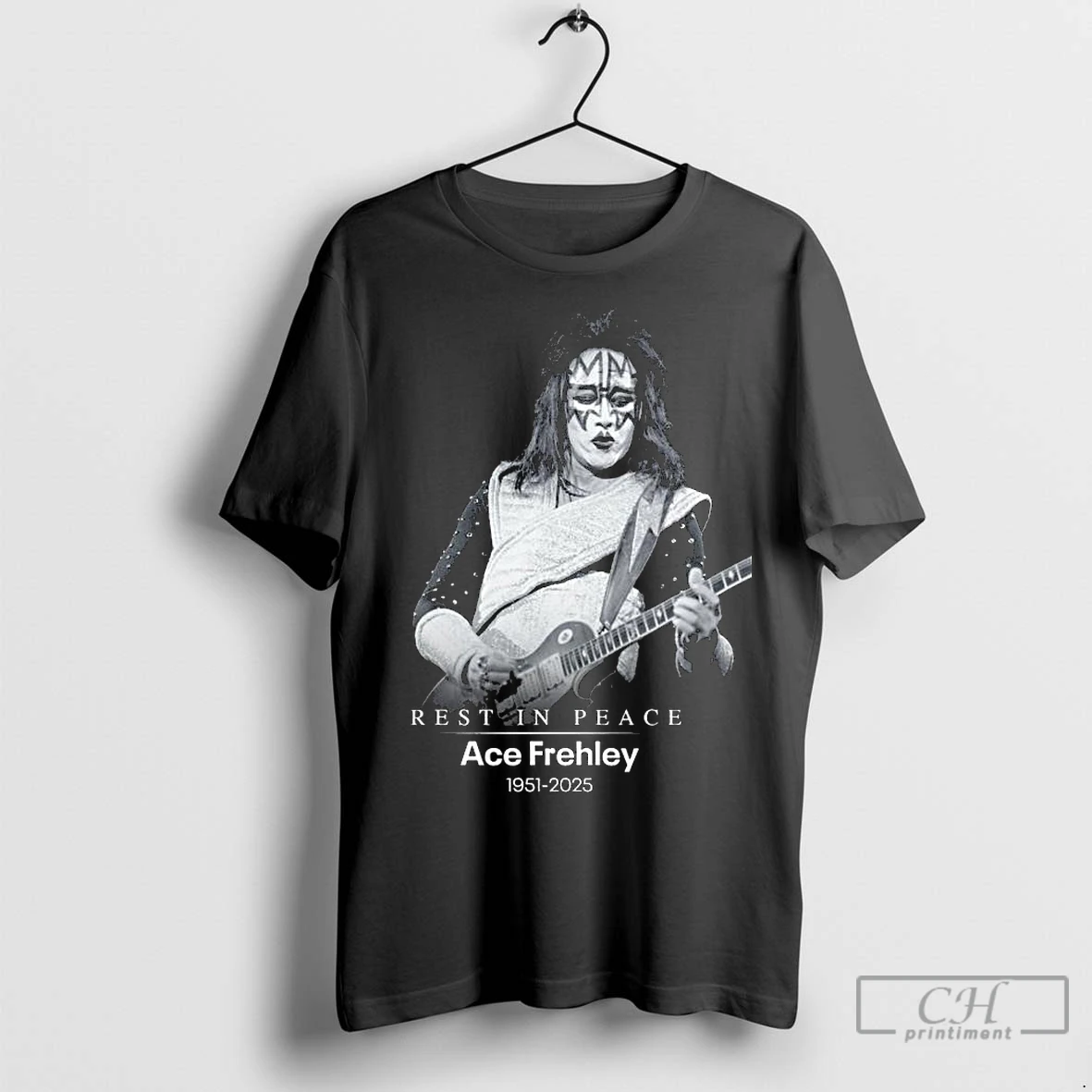 Classic Rest In Peace Ace Frehley 1951 2025 Long Sleve T Shirt