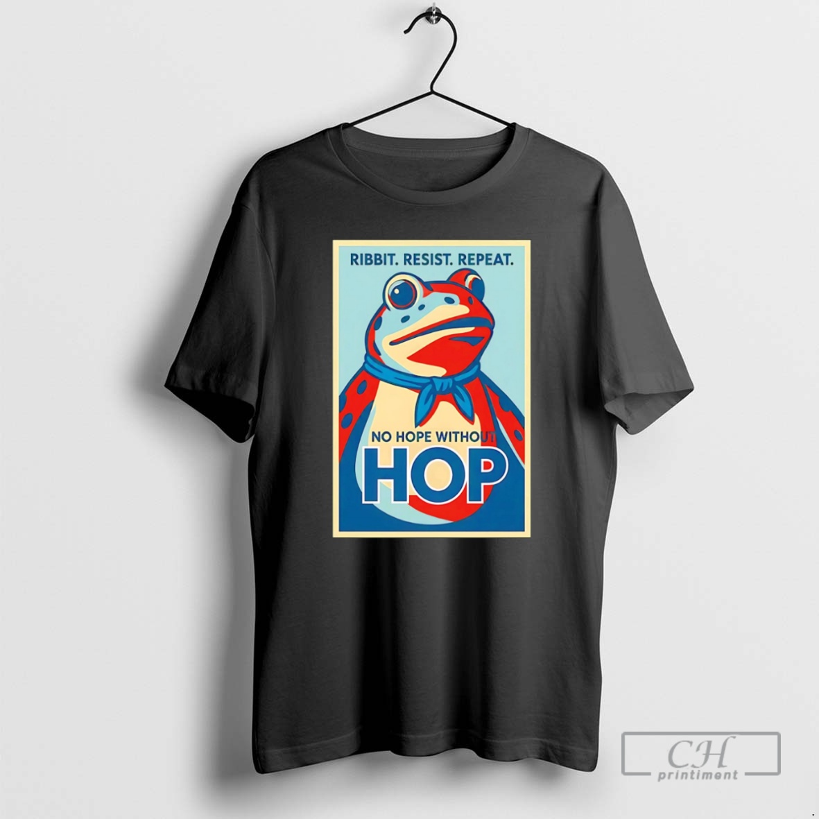 Classic Ribbit Resist Repeat No Hope Without Hop Shirt Sweater Hoodie