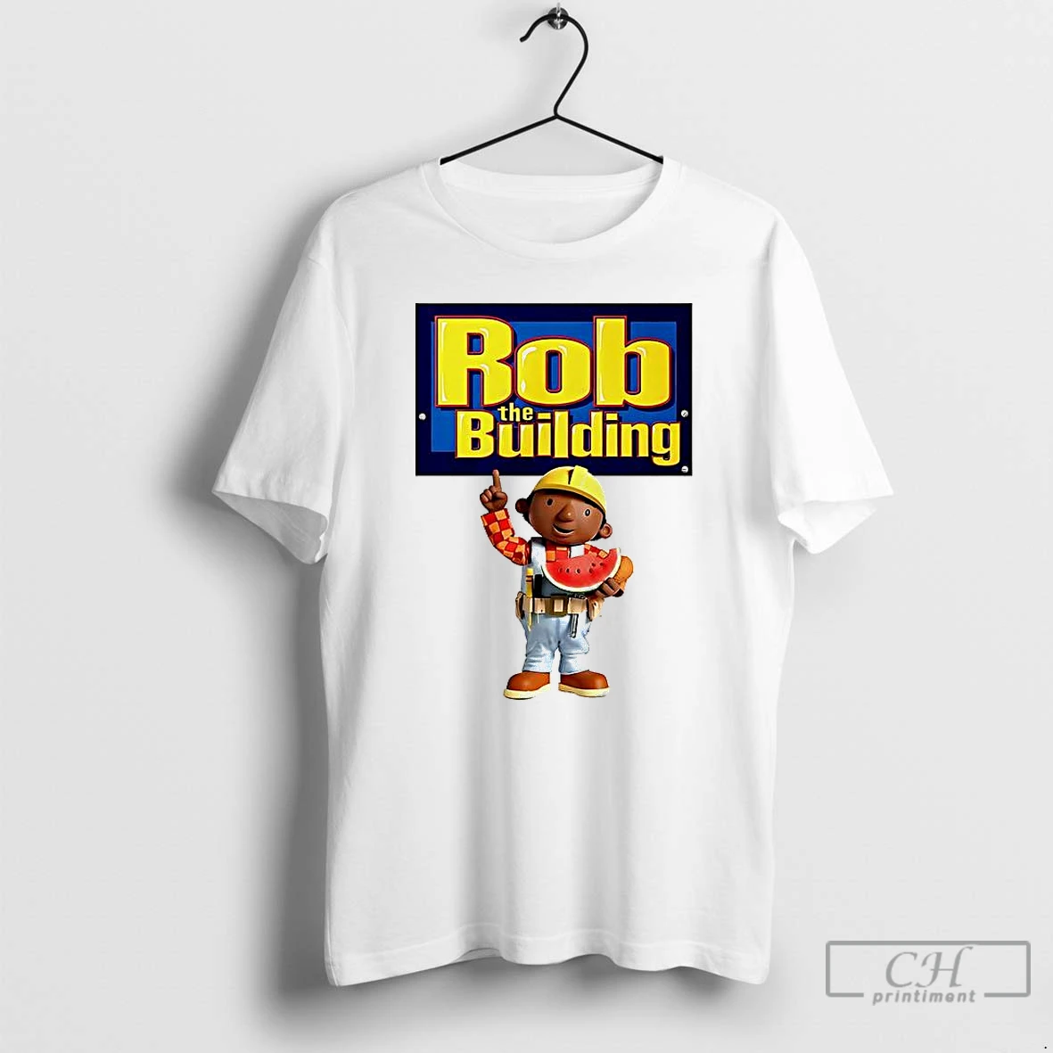 Classic Rob The Building Cartoon T Shirts Hoodie Longsleeve