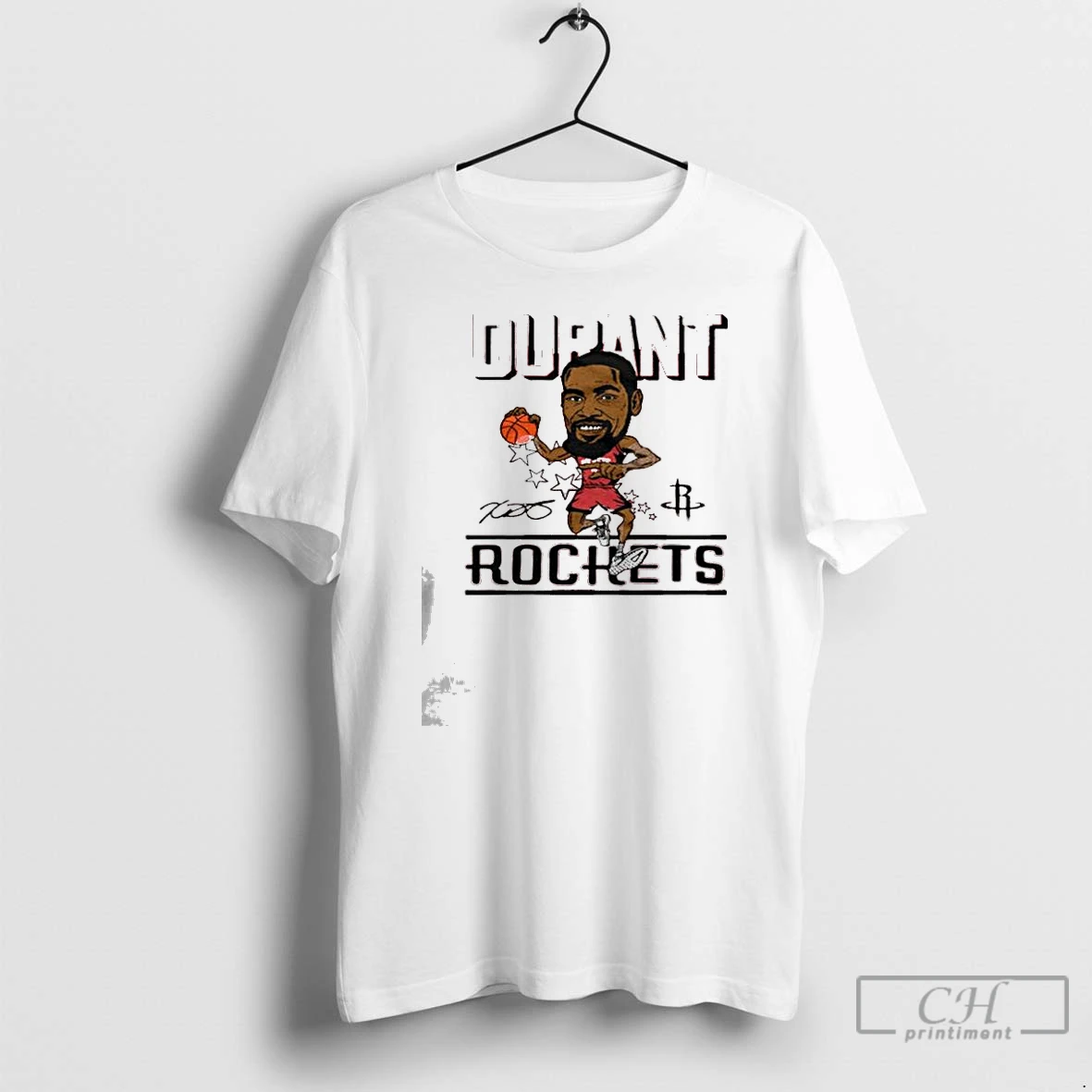 Classic Rockets Kevin Durant Signature T Shirts Hoodie