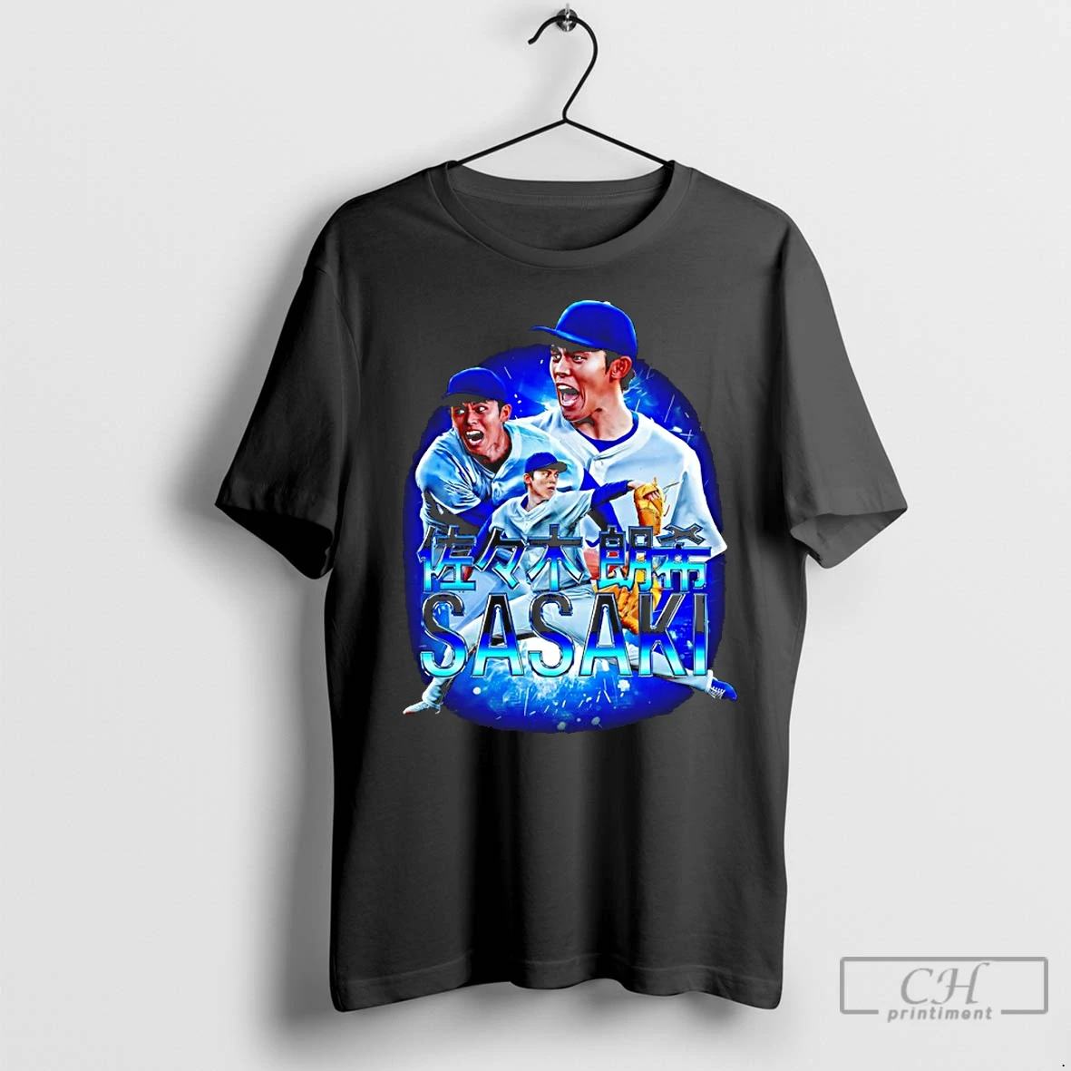 Classic Roki Sasaki Los Angeles Dodgers Starting Pitcher Graphic T Shirt