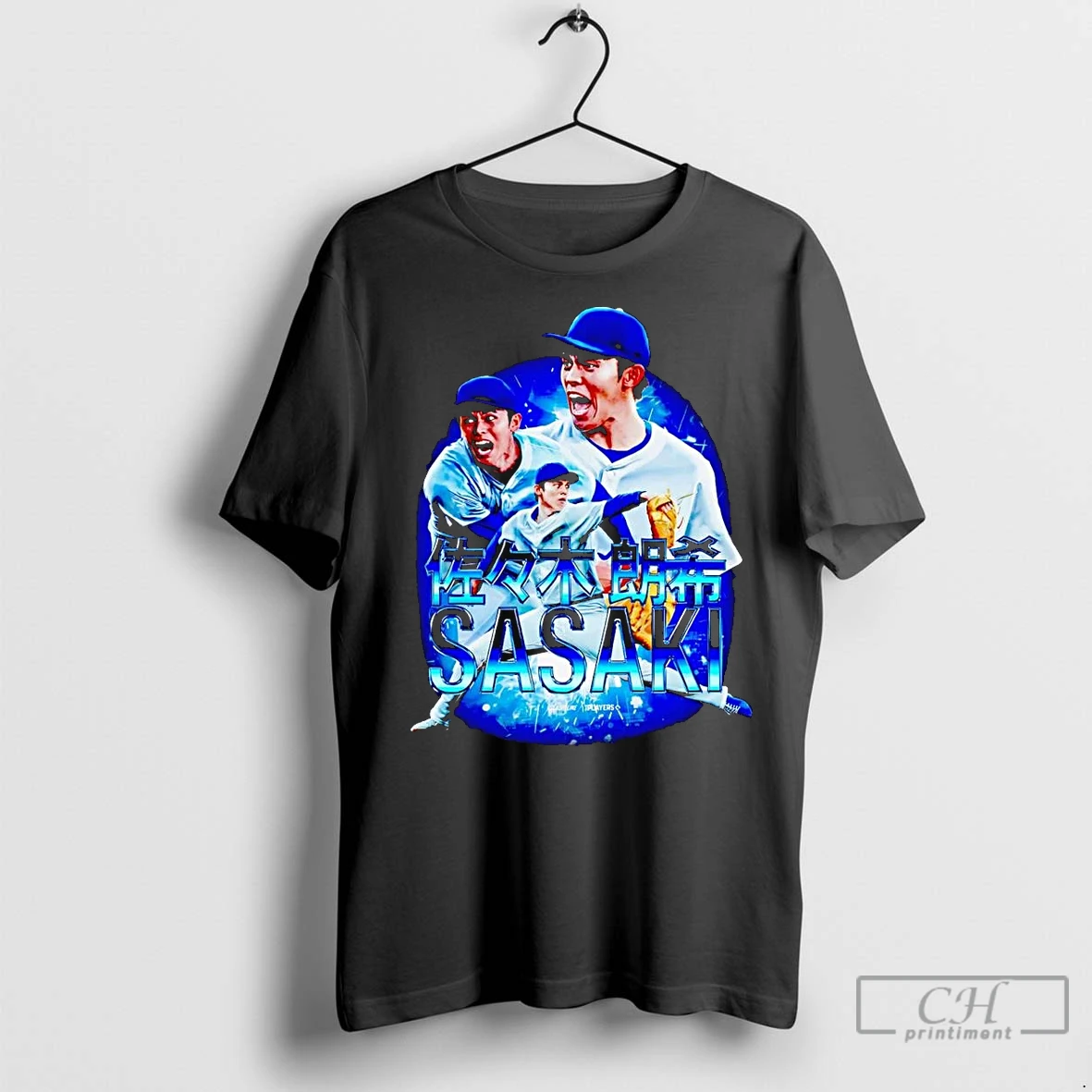 Classic Roki Sasaki Picture Collage Scream Japanese T Shirt