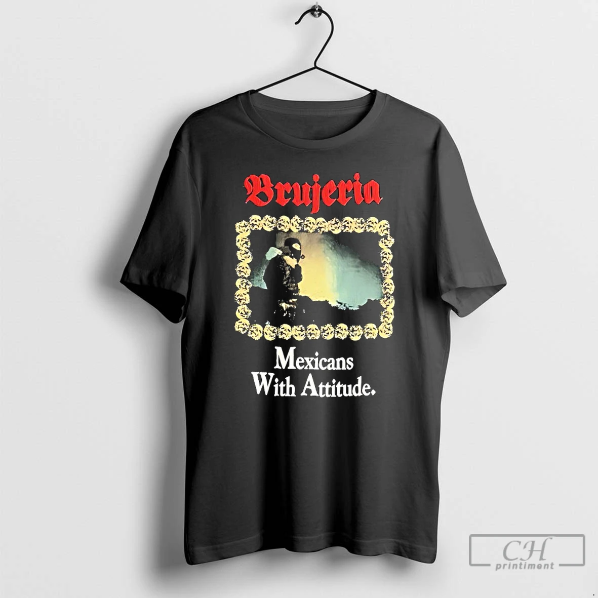 Classic Rujeria Mexicans With Attitude Vintage T Shirts Hoodie