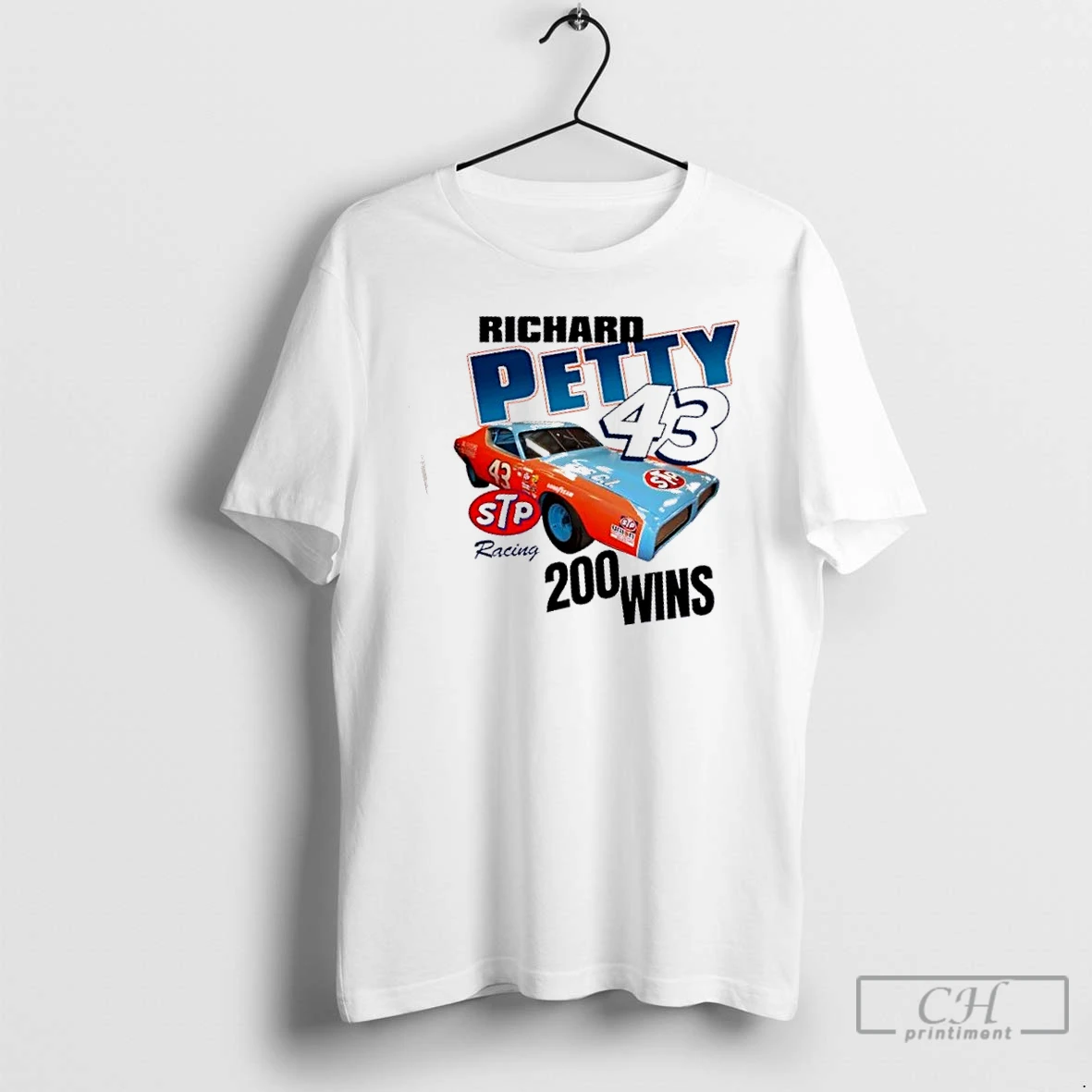 Classic Stp Racing Richard Petty 43 200 Wins T Shirts Hoodie 2