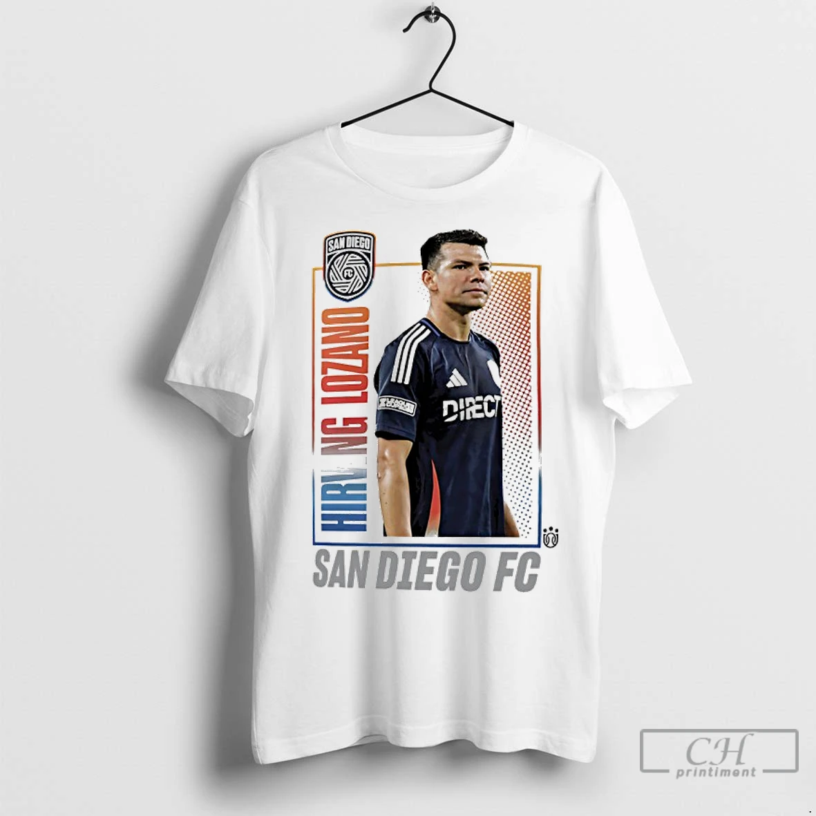 Classic San Diego Fc Hirving Lozano Player Program T Shirt