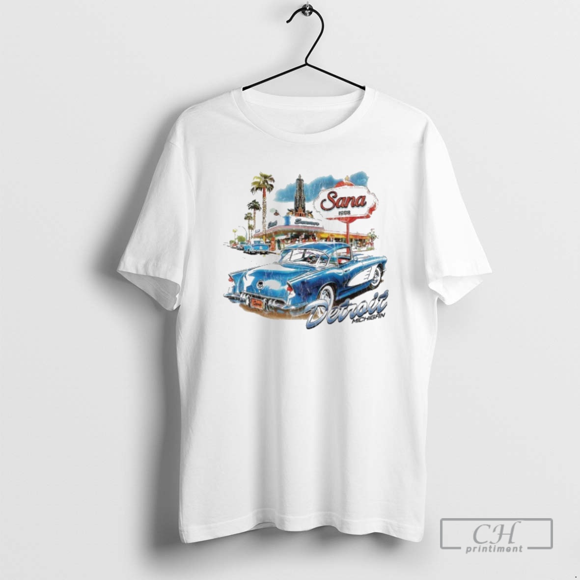 Classic Sana Detroit Michigan Cruise Shirt Sweater Hoodie