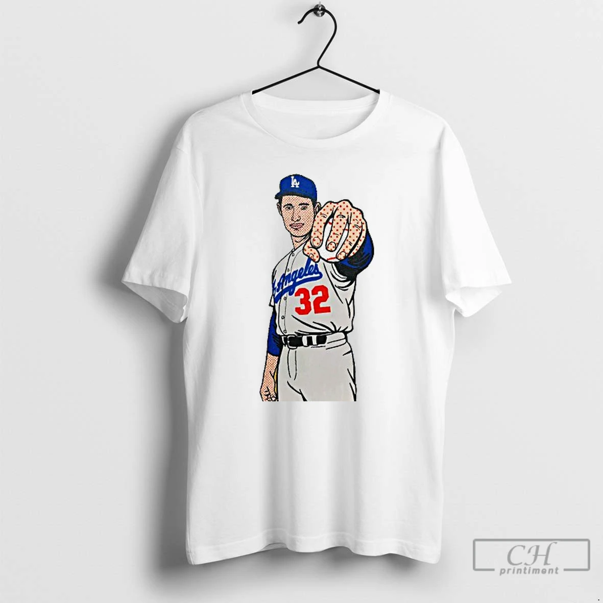 Classic Sandy Koufax Los Angeles Dodgers 2025 Graphic Mens White Tee T Shirts Hoodie