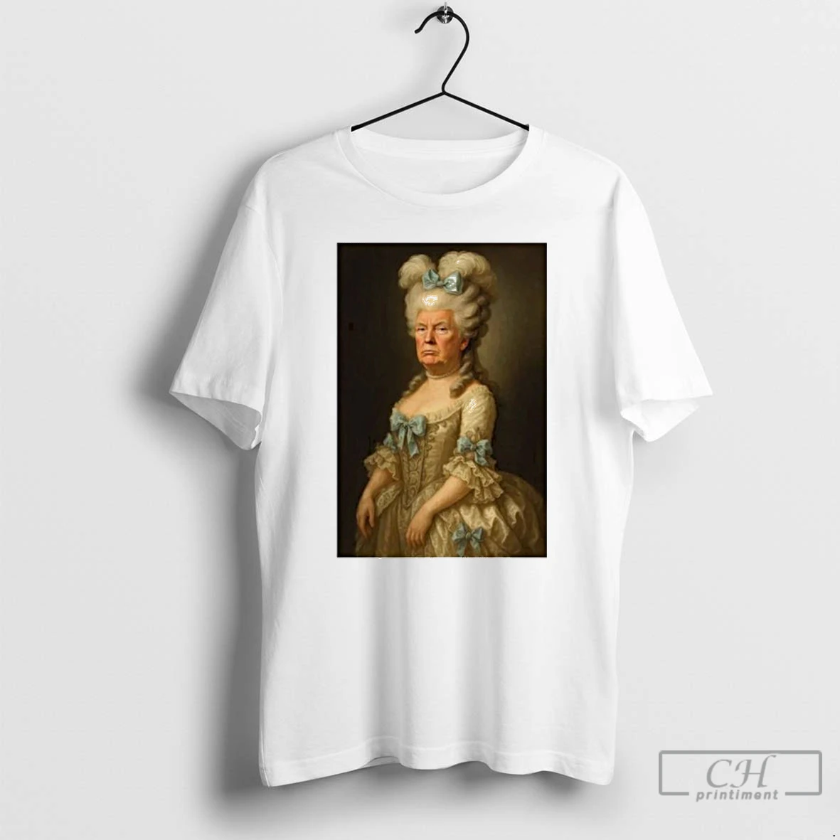 Classic Satirical Trump Queen T Shirts Hoodie Longsleeve