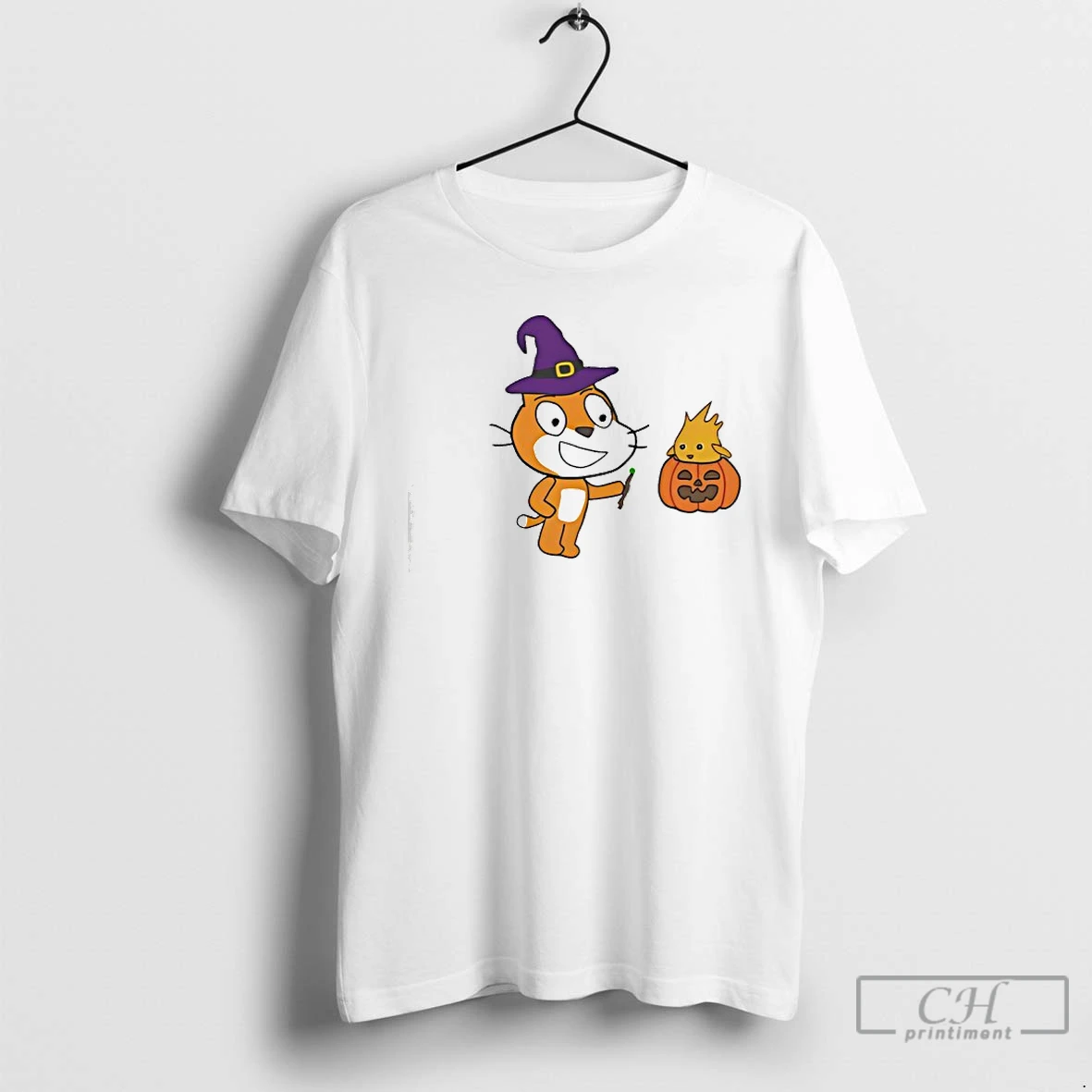 Classic Scratch Cat Halloween T Shirts Hoodie