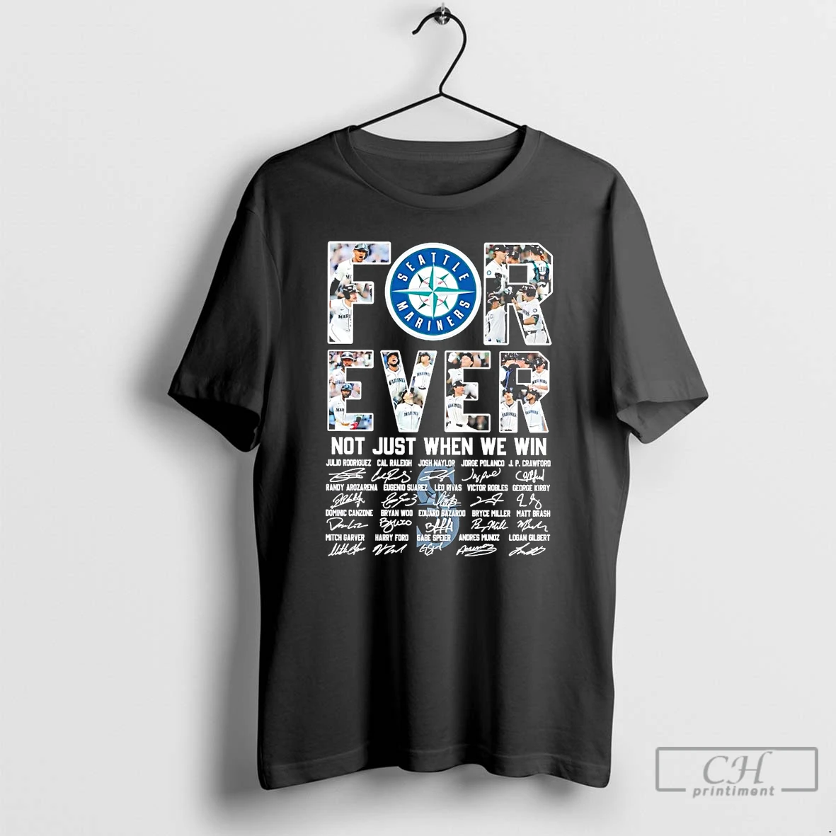 Classic Seattle Mariners Forever Not Just When We Win Team Players T Shirts Hoodie