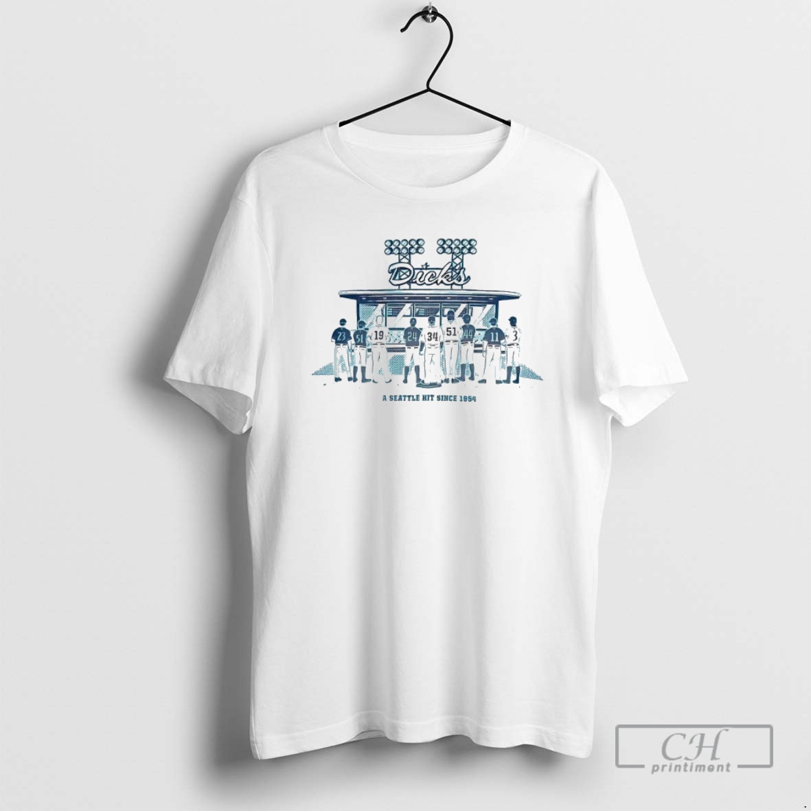 Classic Seattle Mariners Legends Dicks Drive In Since 1954 Shirt Sweater Hoodie