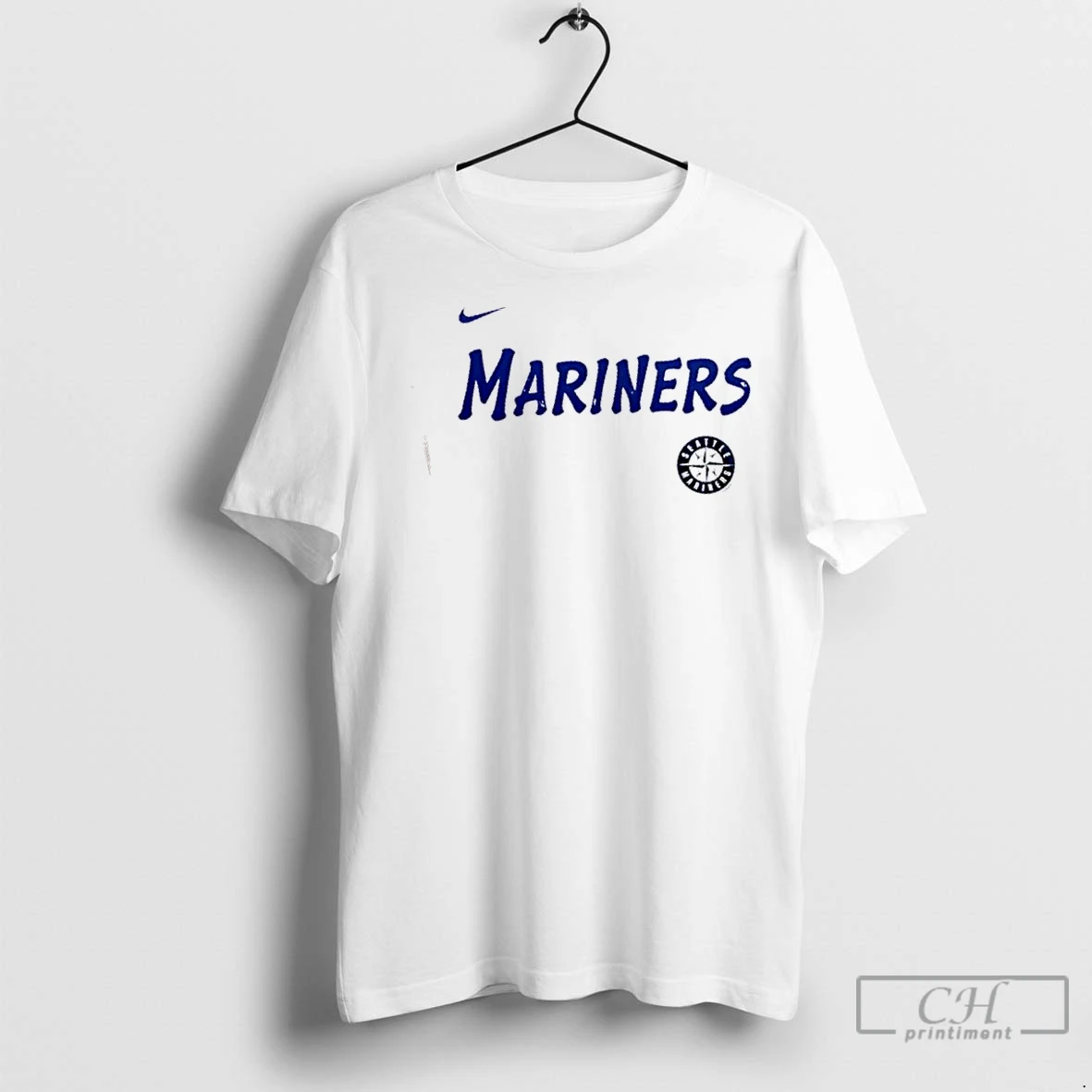 Classic Seattle Mariners X Super Saiyan Son Goku 2 Sided T Shirt