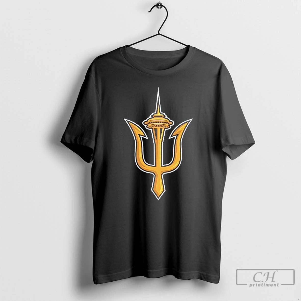 Classic Seattle W Trident T Shirts Hoodie