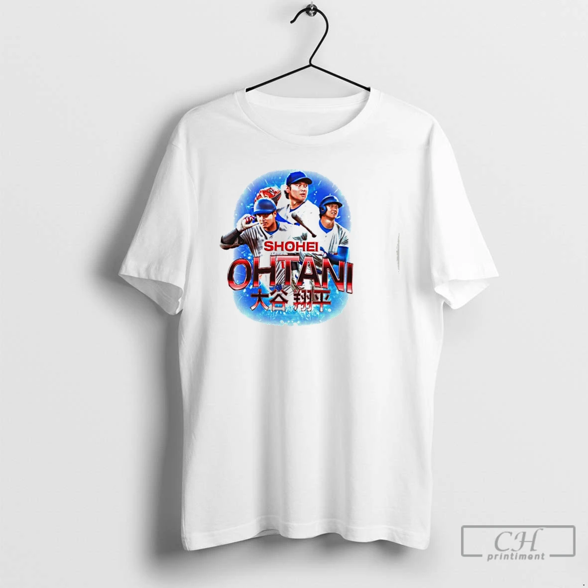 Classic Shohei Ohtani Mlb Los Angeles Dodgers Japanese Graphic T Shirts Hoodie