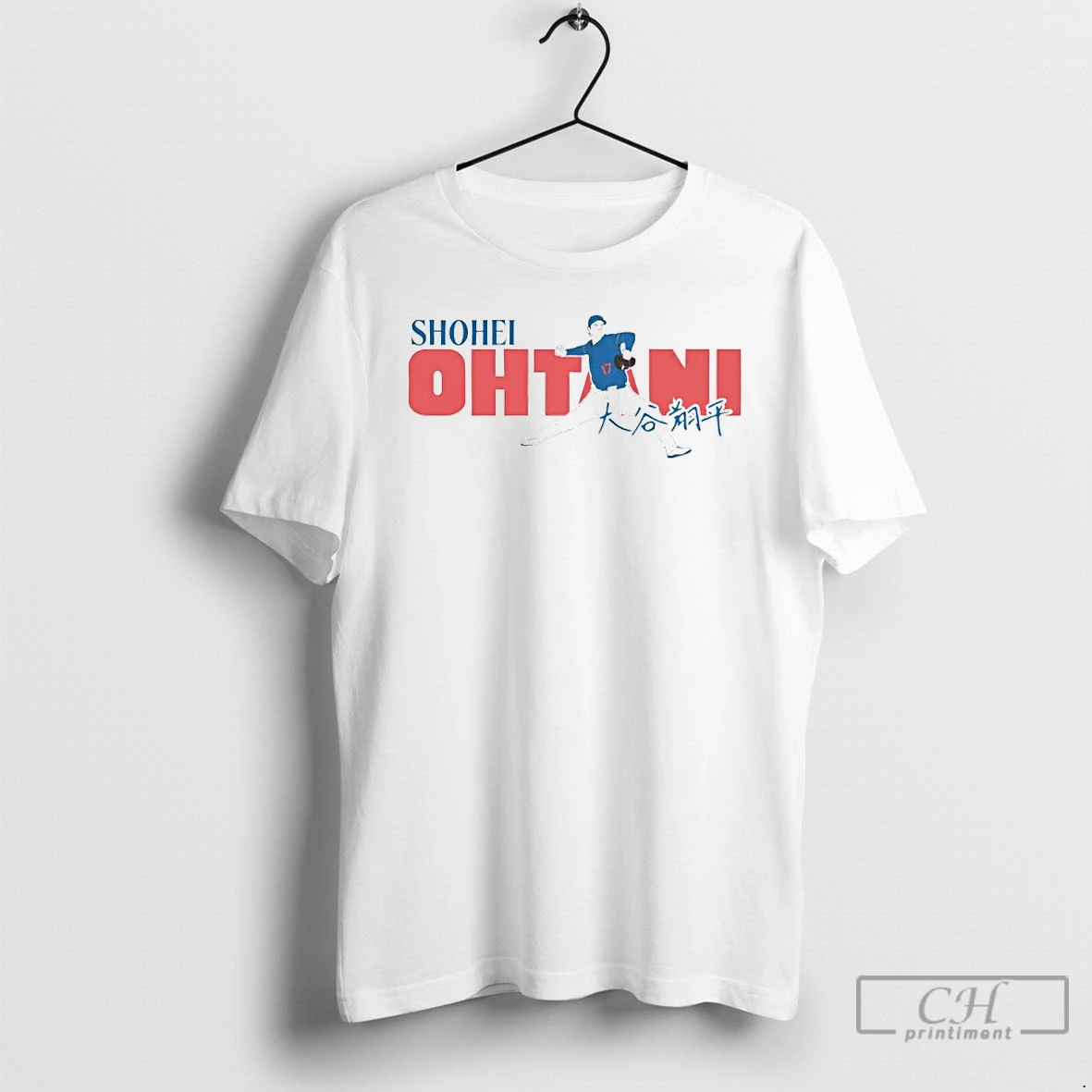 Classic Shohei Ohtani Mlb Los Angeles Dodgers Kanji Signature Ornaments T Shirts Hoodie