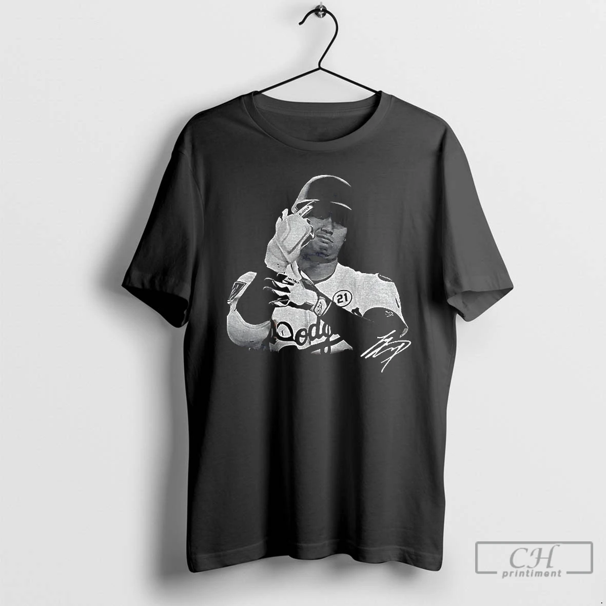 Classic Shohei Ohtani Middle Finger Los Angeles Dodgers Mlb Baseball Signature T Shirts Hoodie