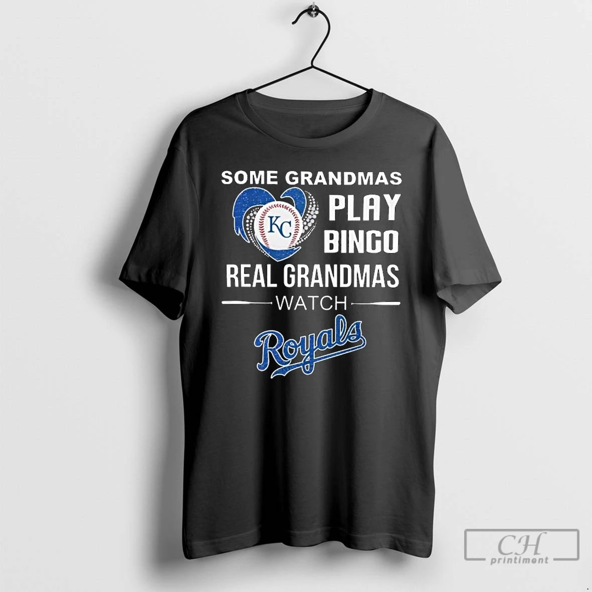 Classic Some Grandmas Play Bingo Real Grandmas Watch Kansas City Royals 2025 Long Sleve T Shirts Hoodie