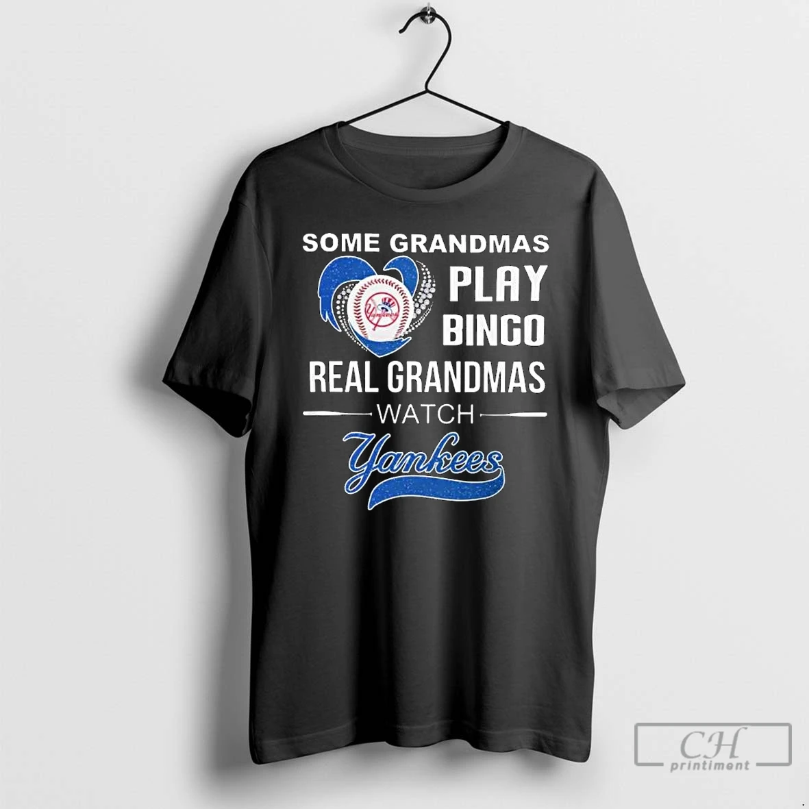 Classic Some Grandmas Play Bingo Real Grandmas Watch New York Yankees 2025 Long Sleve T Shirts Hoodie