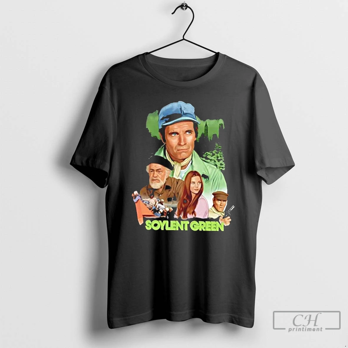 Classic Soylent Green 1973 Movie Vintage T Shirts Hoodie