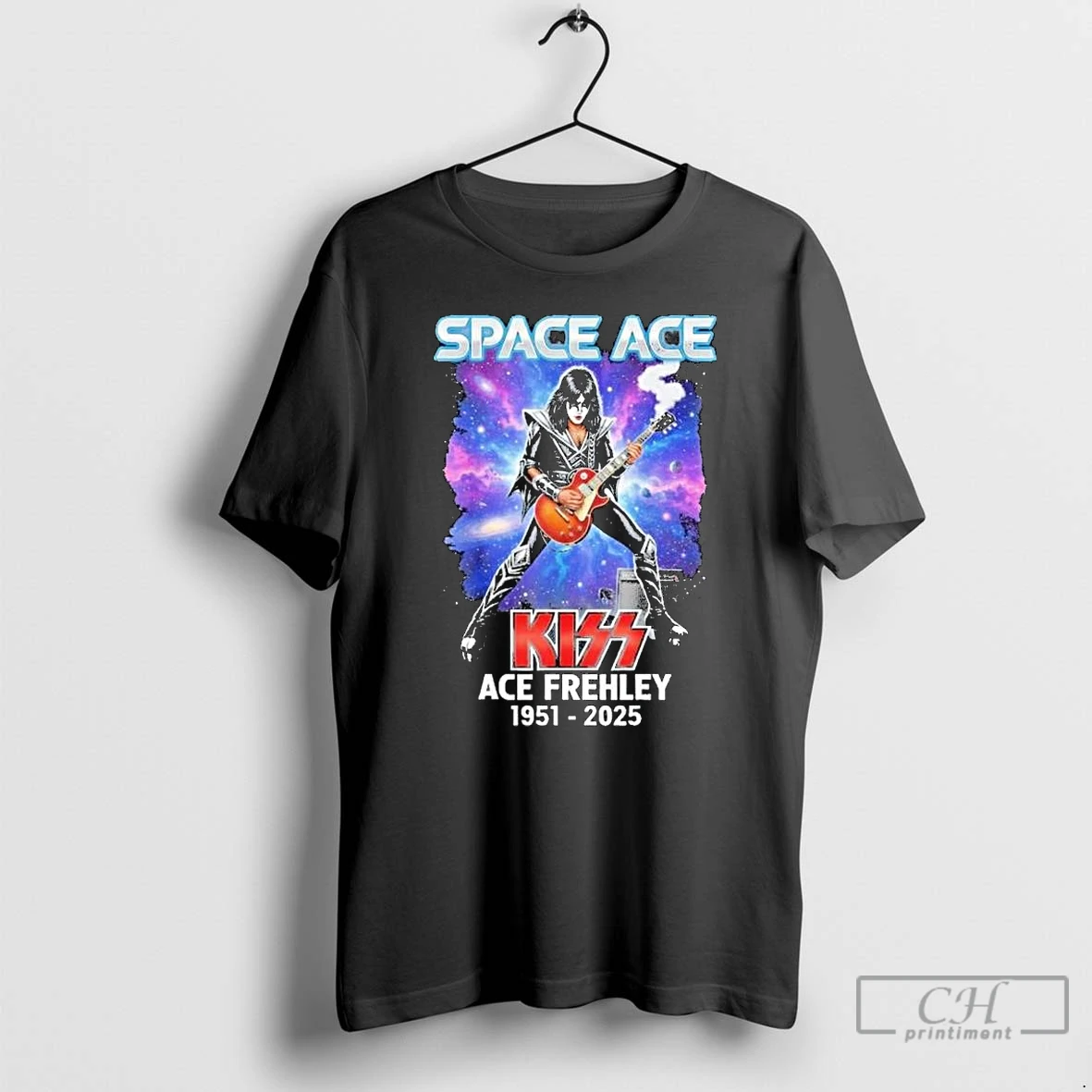 Classic Space Ace Kiss Ace Frehley 1951 2025 Space Ace Long Sleve T Shirts Hoodie