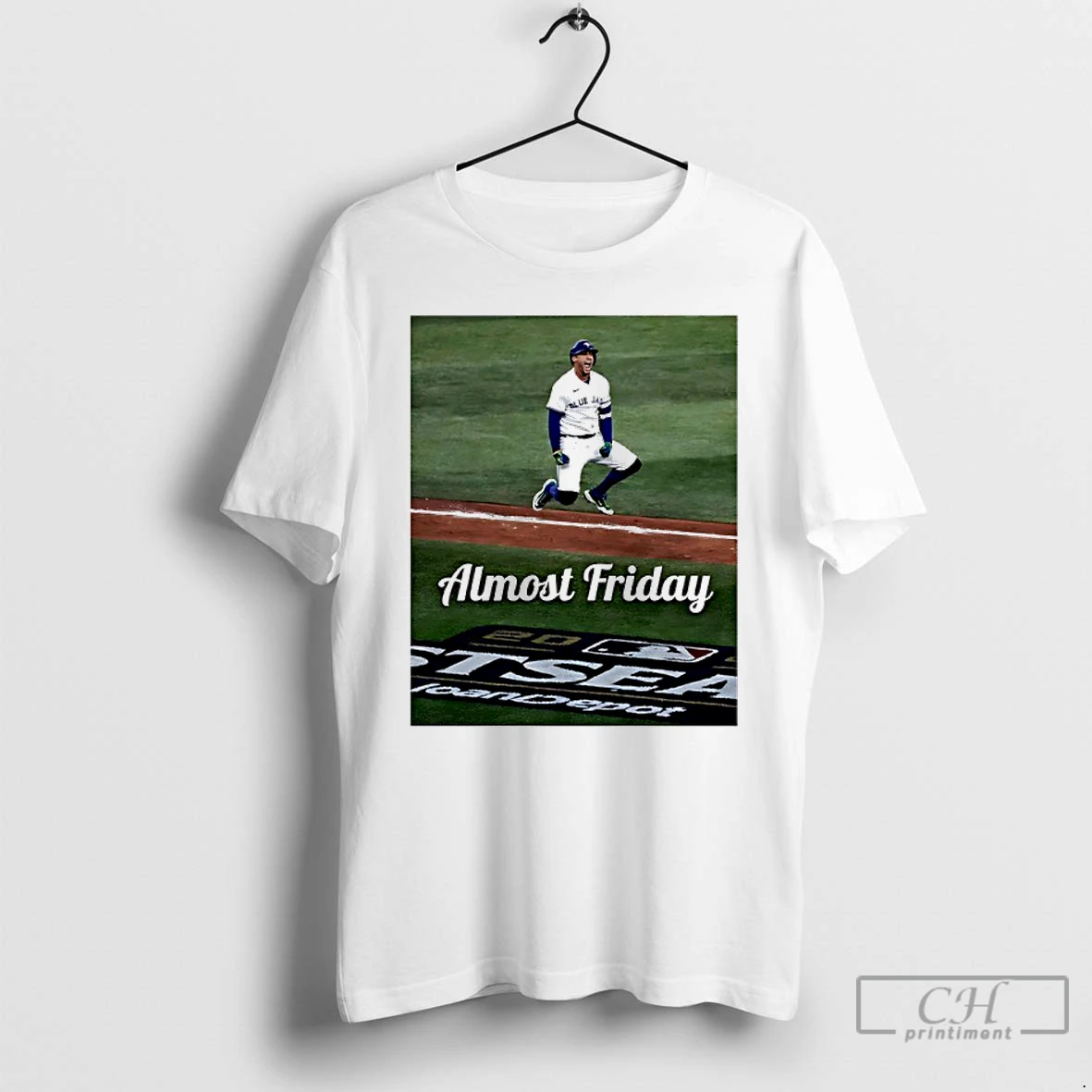 Classic Springer Jump George Springer Toronto Blue Jays Almost Friday T Shirts Hoodie