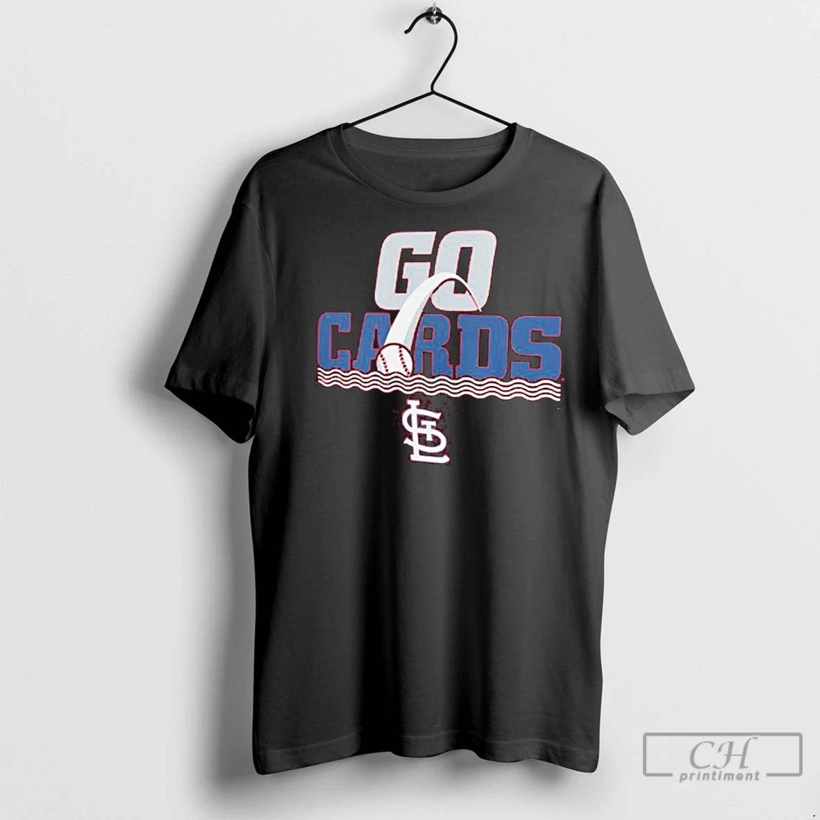 Classic St Louis Cardinals Go Cards Baseball T Shirt