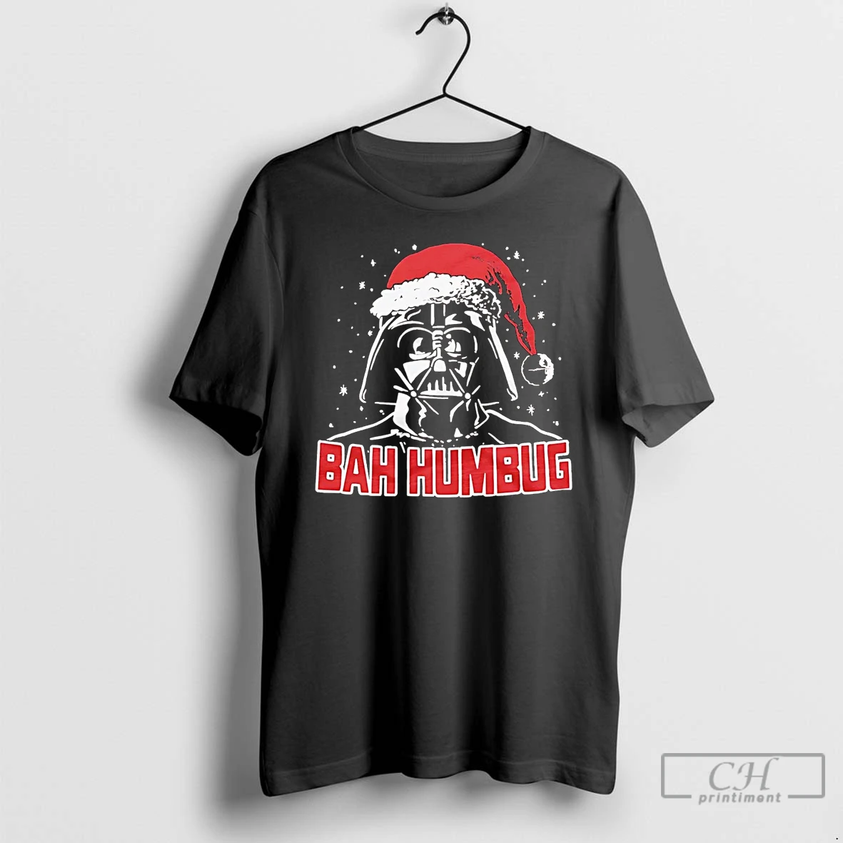 Classic Star Wars Darth Vader Bah Humbug Christmas T Shirts Hoodie
