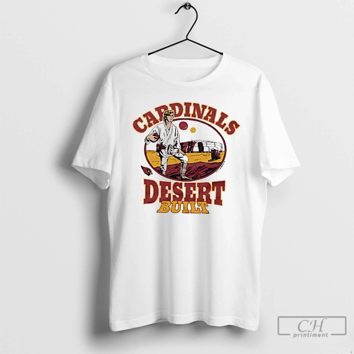 Classic Star Wars X Arizona Cardinals Desert Built T Shirts Hoodie