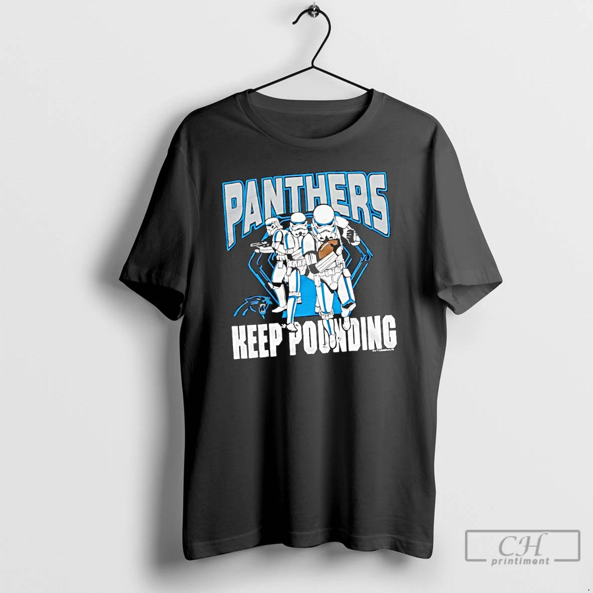 Classic Star Wars X Carolina Panthers Stormtroopers Keep Pounding T Shirts Hoodie
