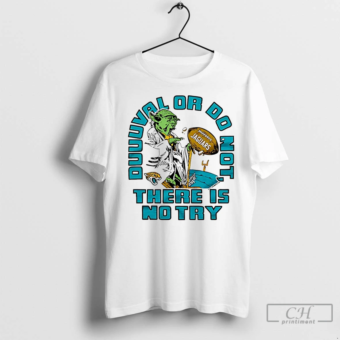 Classic Star Wars X Jacksonville Jaguars Duuuval Or Do Not There Is No Try Light Side T Shirt