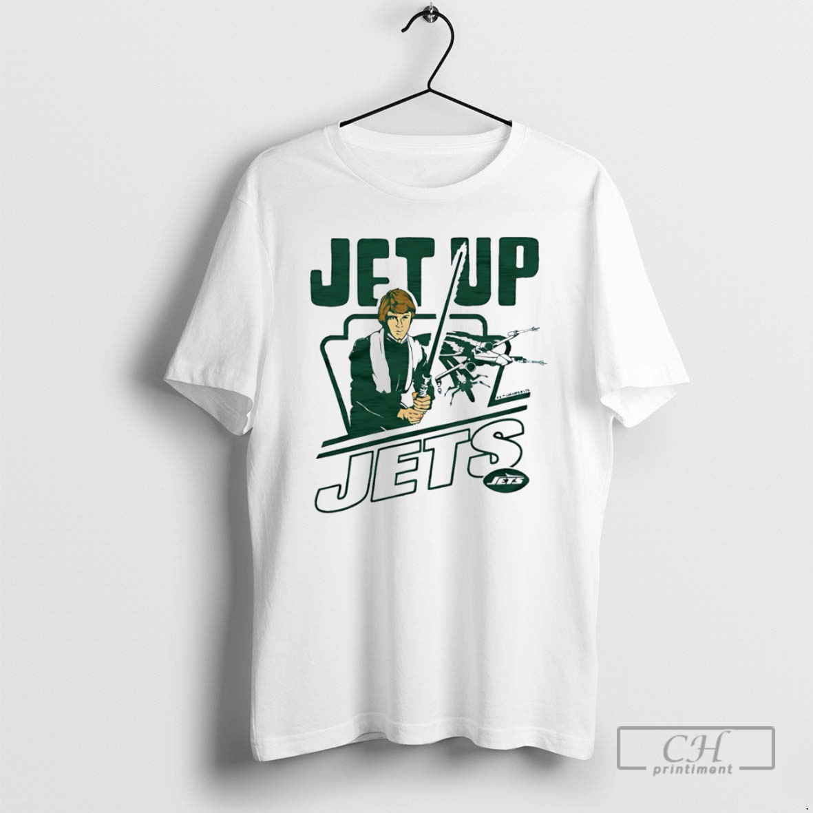 Classic Star Wars X New York Jets Light Side Jet Up Shirt Sweater Hoodie