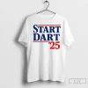Classic Start Jaxson Dart 25 New York Giants Nfl Football T Shirt