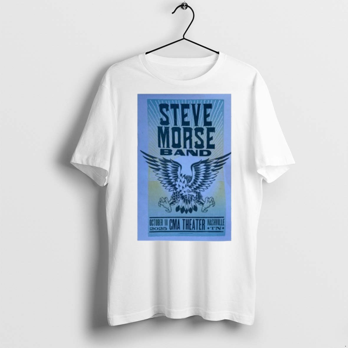 Classic Steve Morse Nashville Tn Oct 10 2025 T Shirts