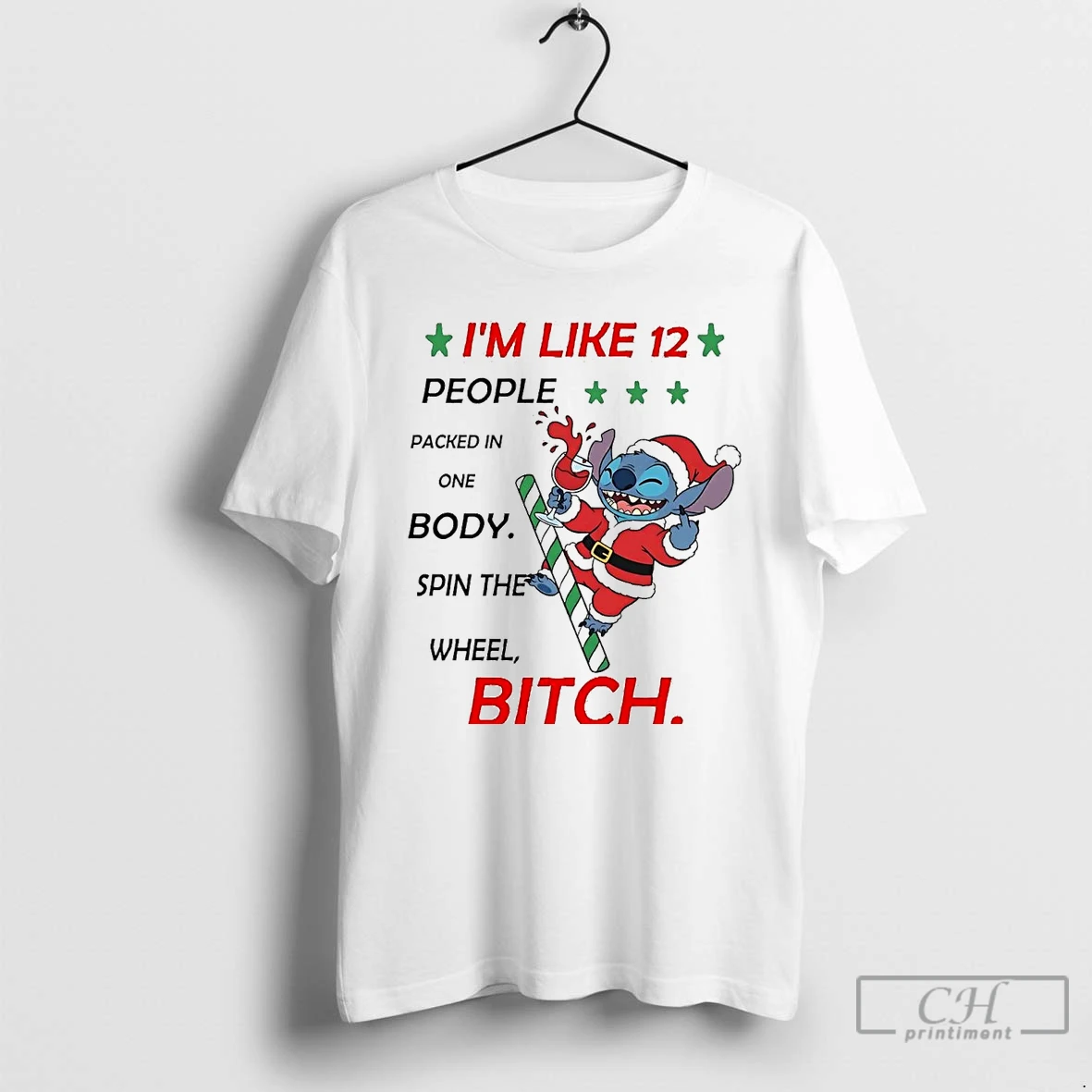 Classic Stitch Im Like 12 People Packed In One Body Christmas T Shirts Hoodie